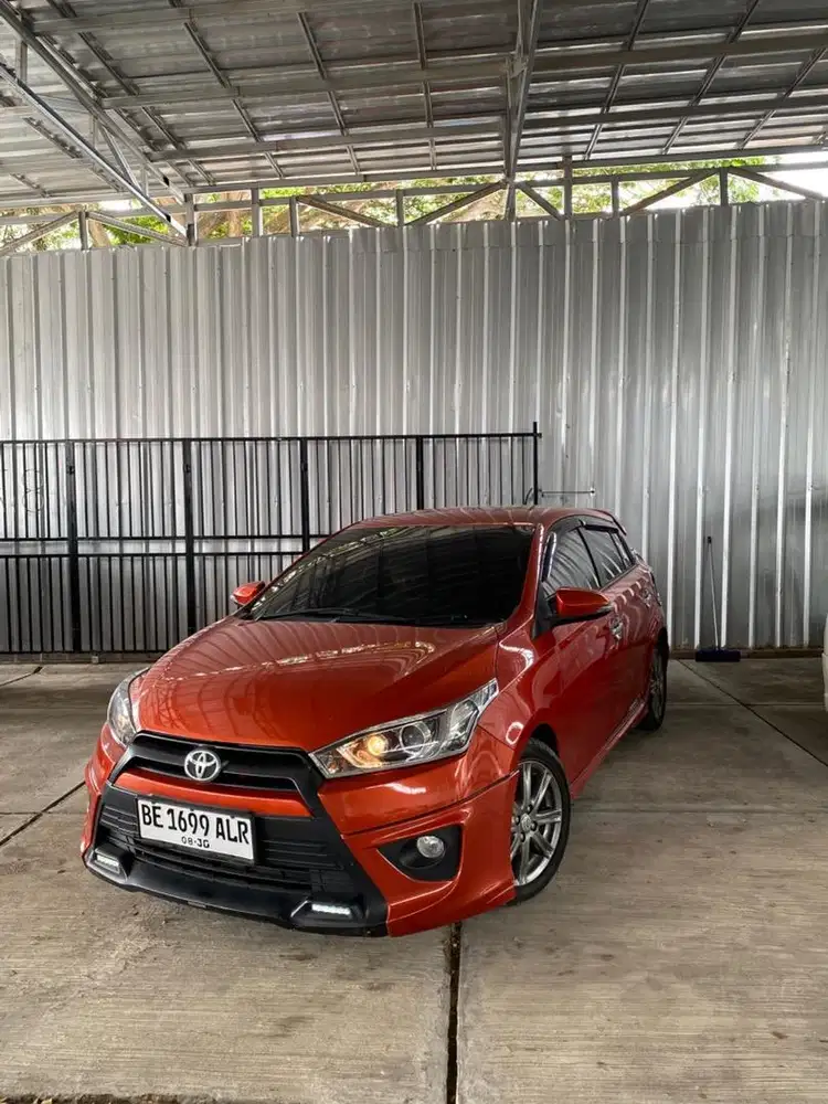 YARIS TRD S MT 2015 ORANGE