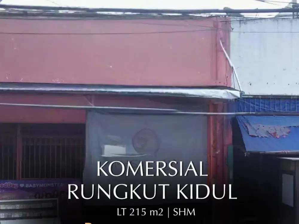 Butuh jual cepat Ruko hitung tanah komersial Di Rungkut Kidul Dekat masjid Nol jalan rame