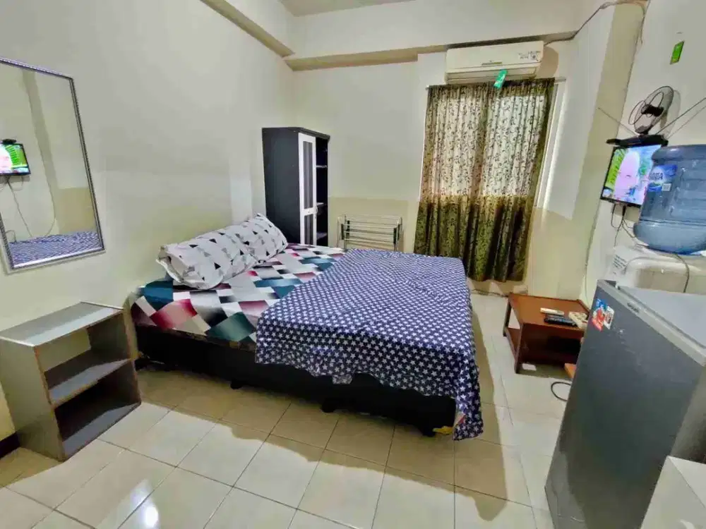 Sewain Studio Simple Apartemen The Suites Metro,  Dekat RS Edelwies Bandung