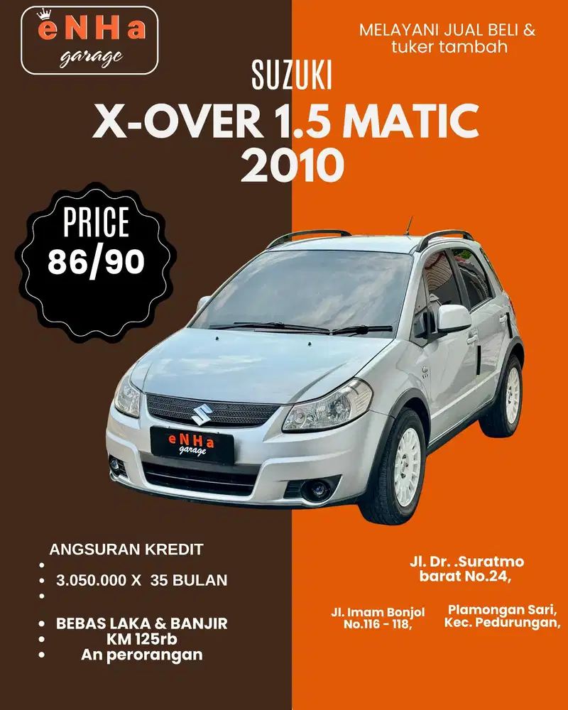 Suzuki X-Over 1.5 matic 2010 istimewa..