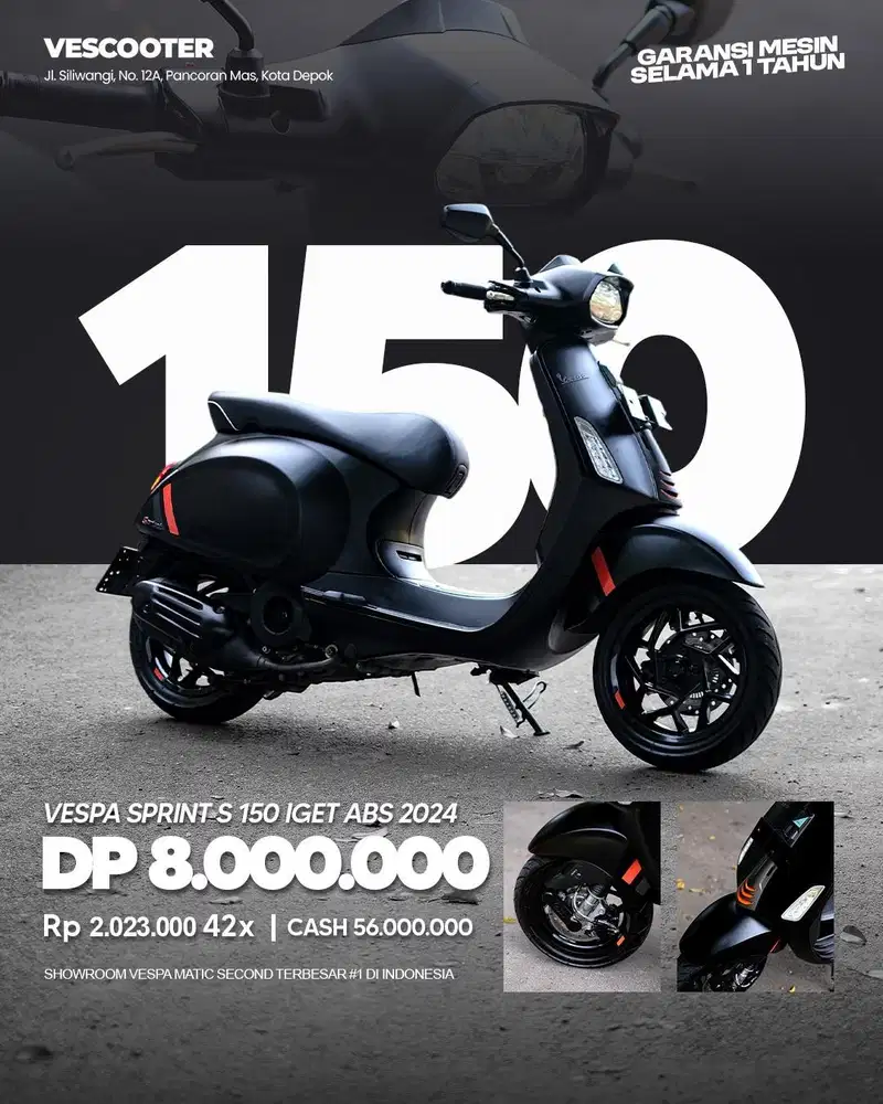 PIAGGIO VESPA MATIC SPRINT S 2024