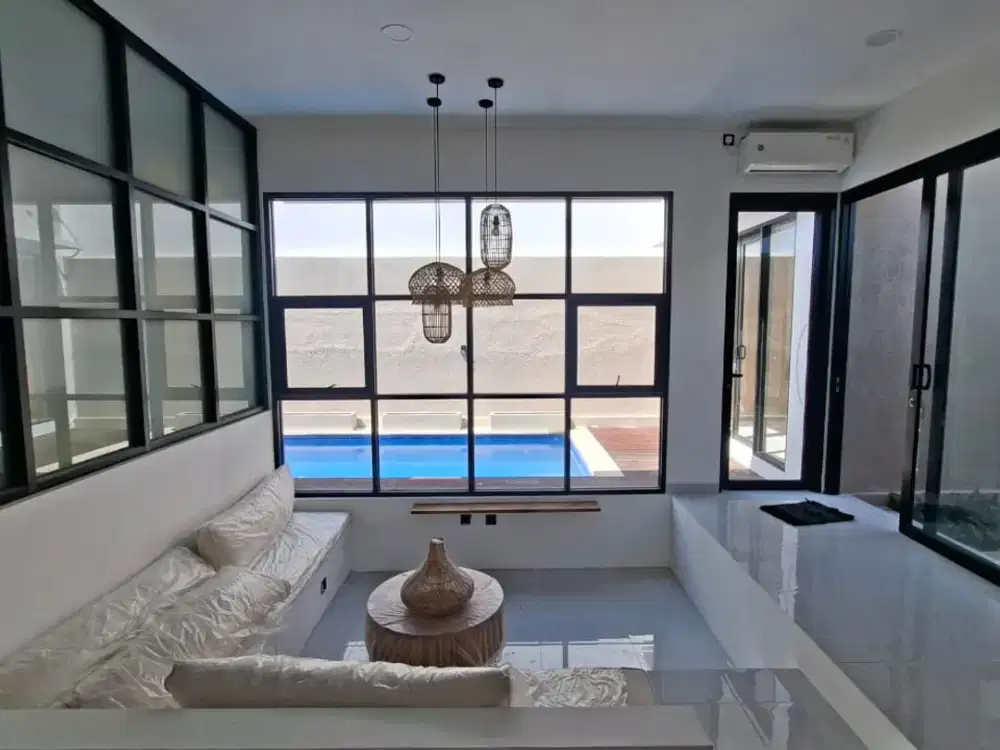 Dijual Brand New Villa Modern 2 Bedroom dengan Private Pool & Rooftop di Tunjung, Ungasan  SHM Siap Huni