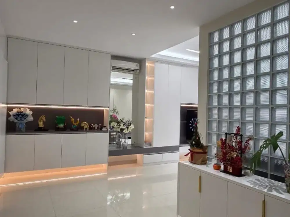 jual rumah golf island PIK uk 10x25m full furnished