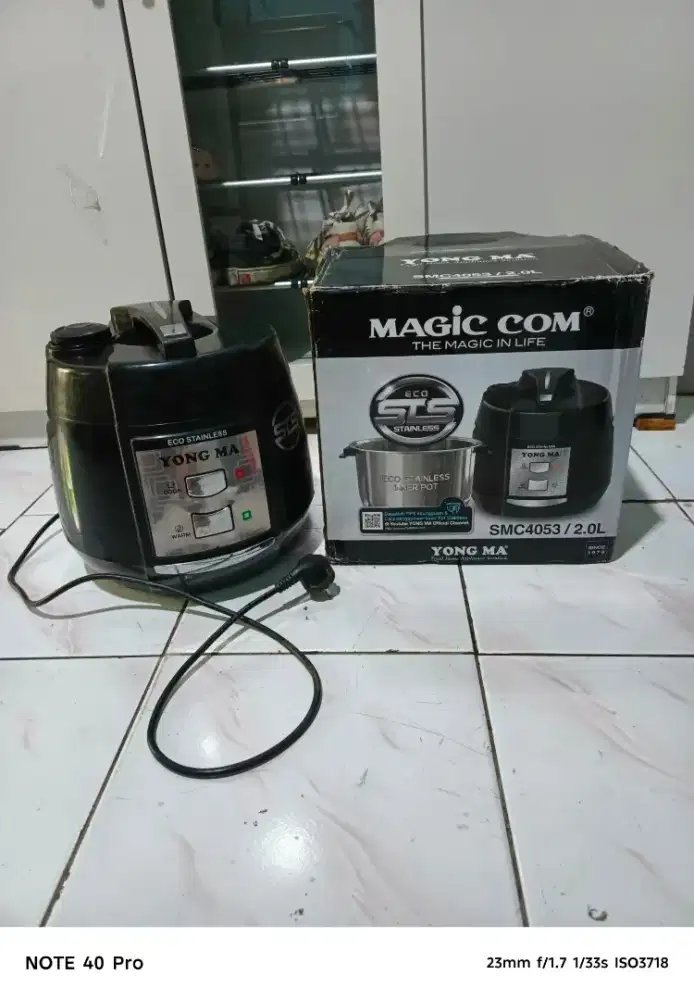 magic com YONGMA bekas bagus