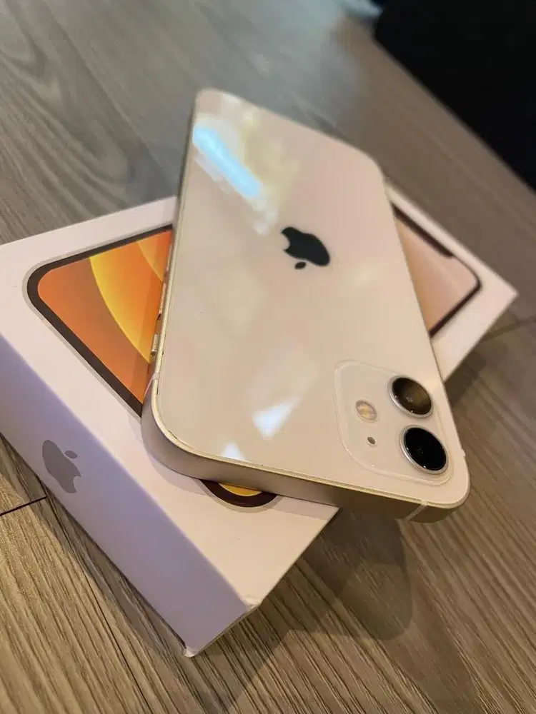 Iphone 12 64GB second original fullset mulus face ID normal bisa COD