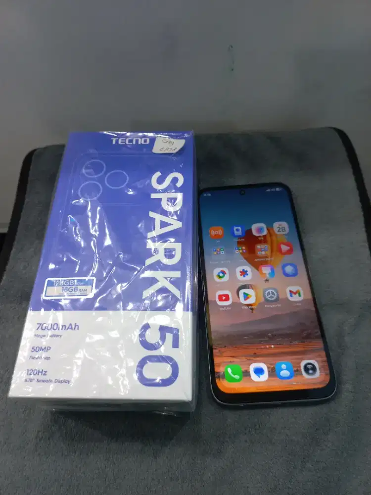 Tecno spark 50 [ Resmi ] 18gb / 128gb