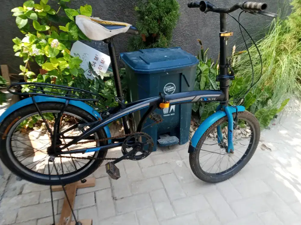 Sepeda lipat size 20 single speed