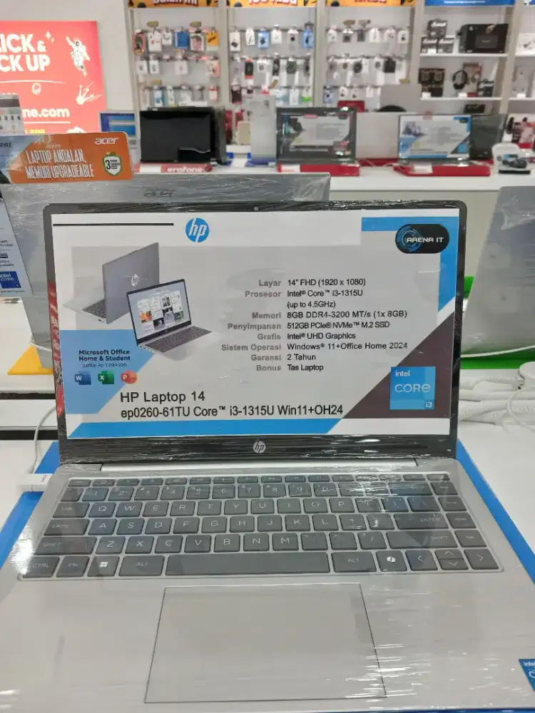 JUAL LAPTOP HP 14-EP0261TU/ACER/LENOVO/ASUS/ZYREX/ADVAN