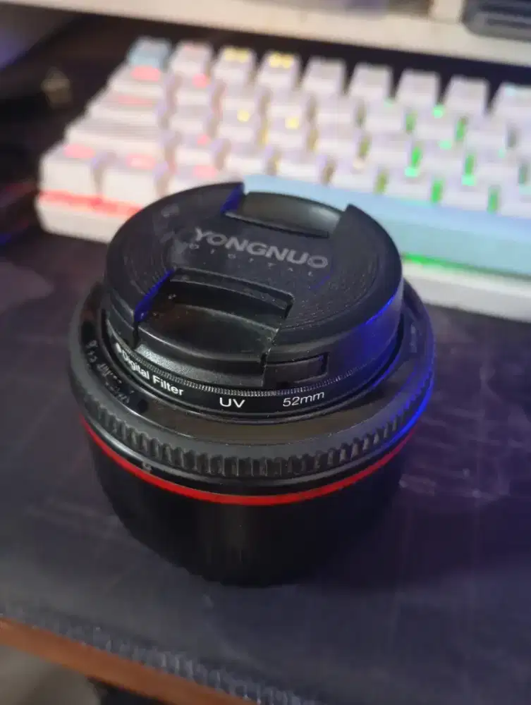 Lensa fix yongnuo 50mm f1.8 for canon