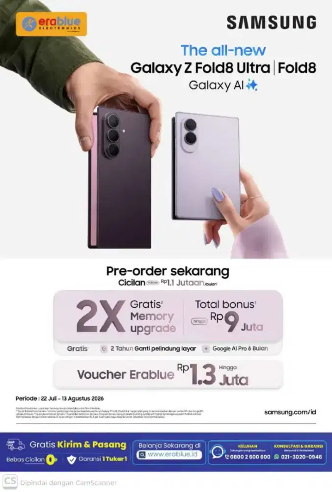 PO Samsung Z fold 8 ultra,Z fold 8