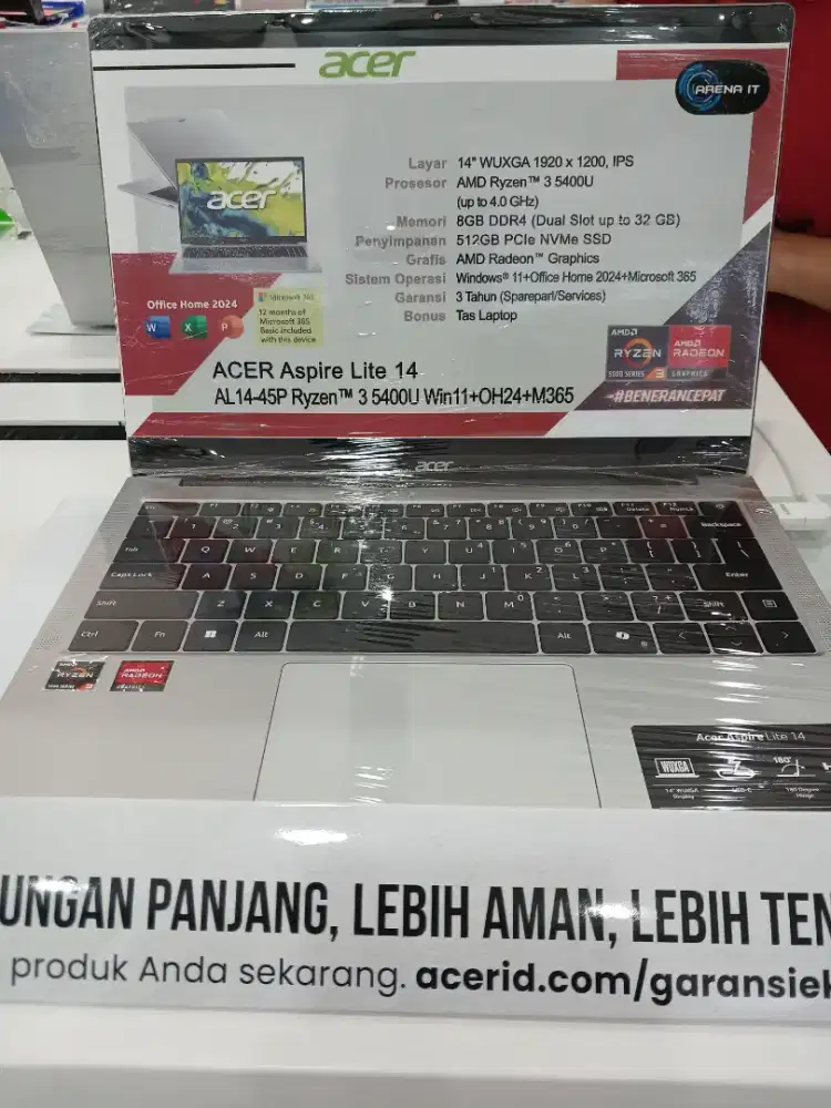 JUAL LAPTOP ACER AL14-45P-R8JN/HP/LENOVO/ASUS/ZYREX/ADVAN