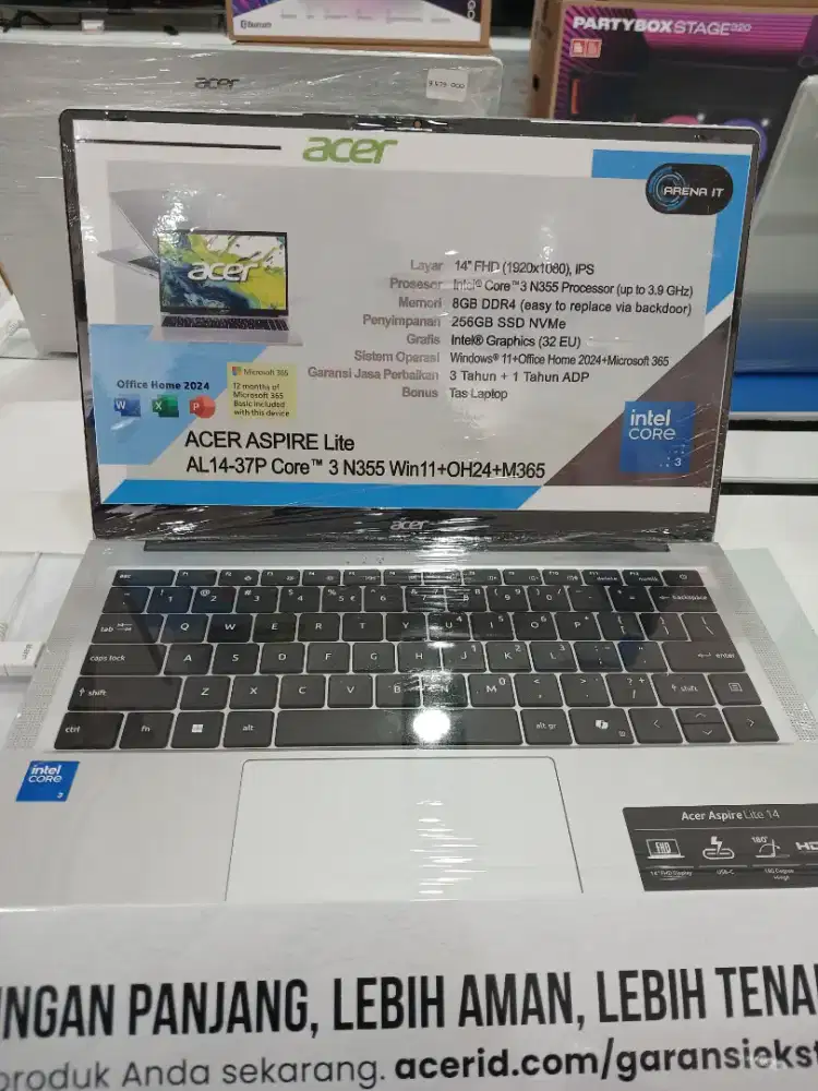 JUAL LAPTOP ACER AL14-37P-38AK/HP/LENOVO/ASUS/ZYREX/ADVAN
