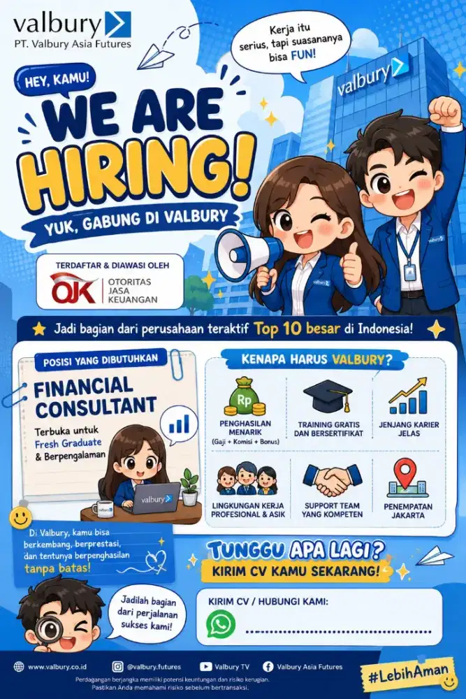 LOKER DIBUTUHKAN SEGERA