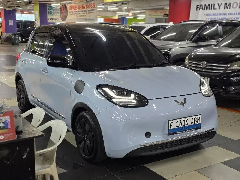 Wuling Bingou long range 410km 2024 biru ev