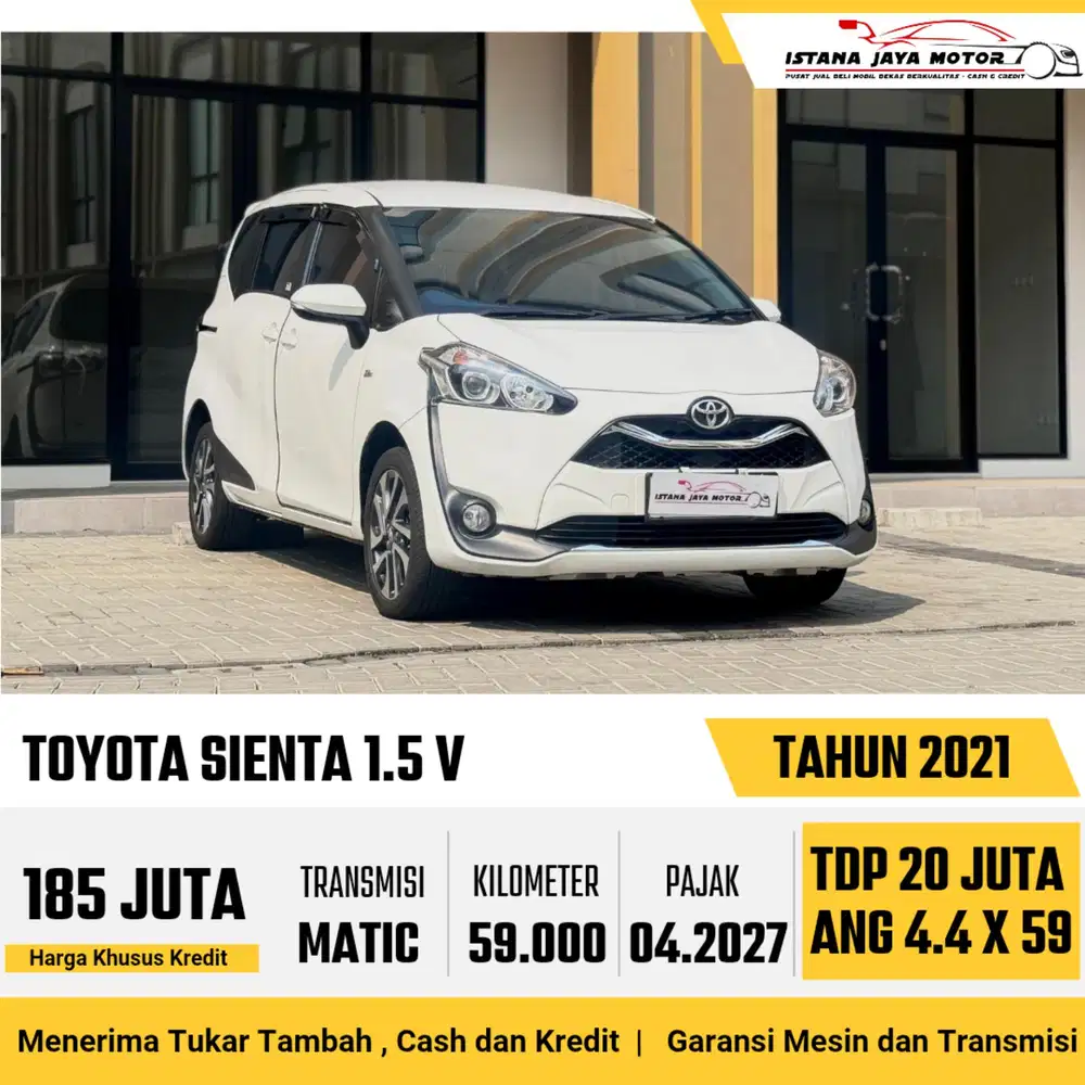 TOYOTA SIENTA 1.5 V 2021