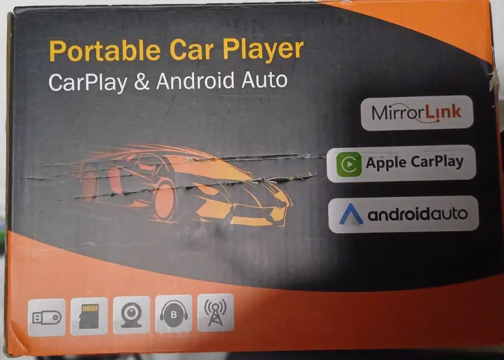Portable Car Player Car Play & Android Auto Screen 7 Inch