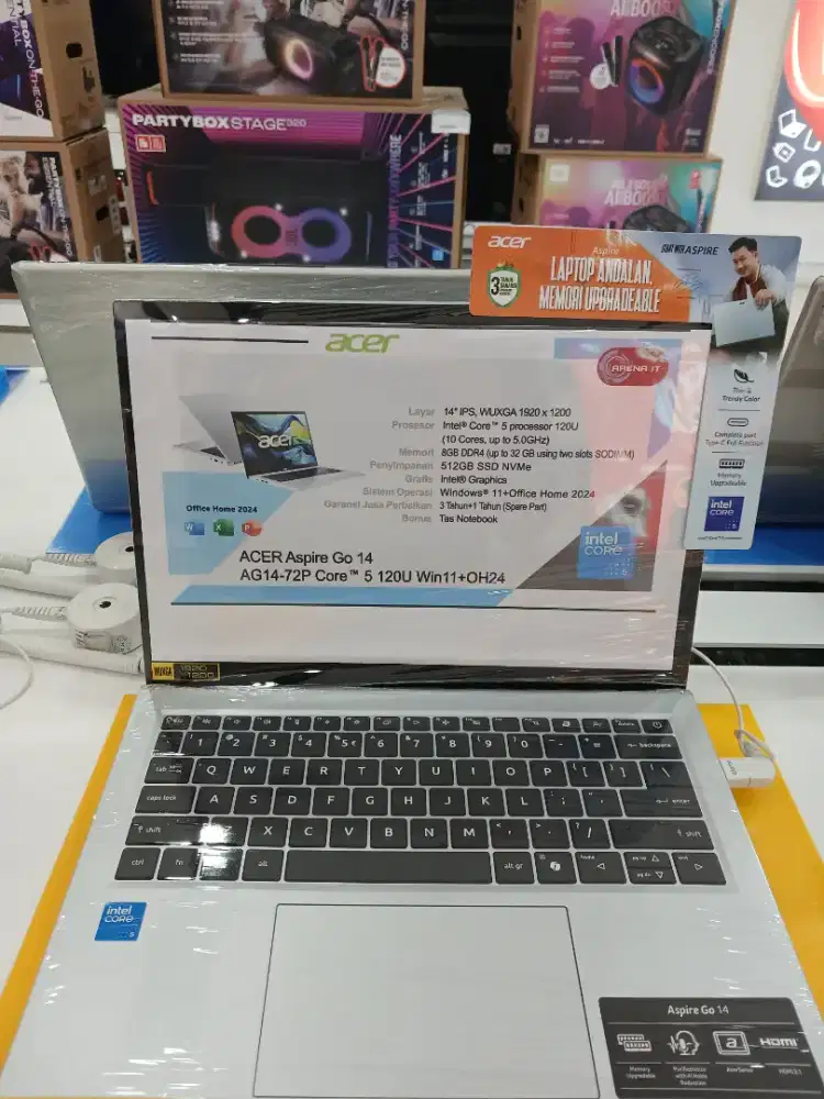 JUAL LAPTOP ACER AG14-72P-571C/HP/LENOVO/ASUS/ZYREX/ADVAN