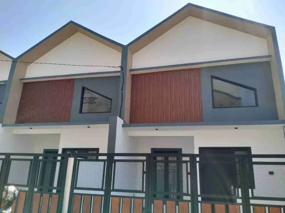 dijual rumah baru mezanin lokasi Medokan sawah timur Rungkut Surabaya