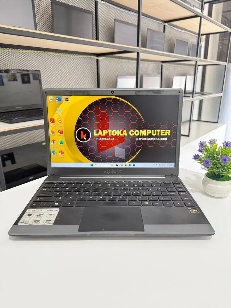 Di jual axioo slimbook 14 amd ryzen 5