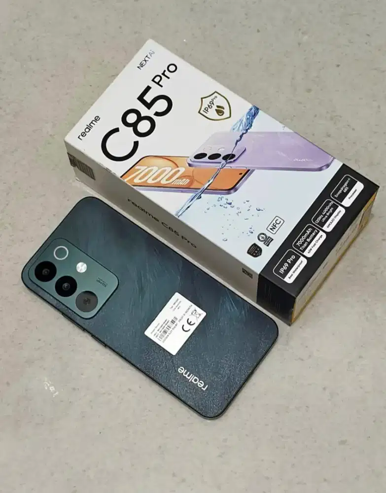 Realme c85 pro 8/256gb fulset ori garansi