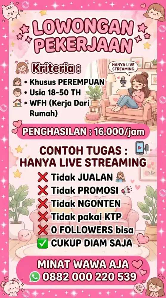Lowongan Kerja WFH