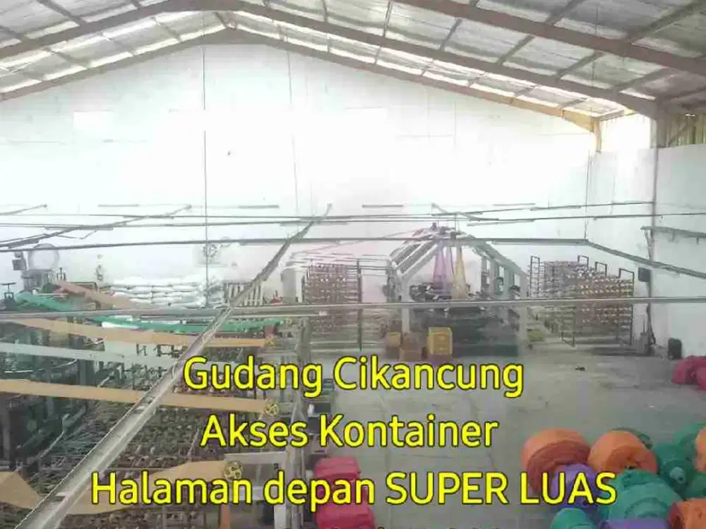 Pabrik Cikancung Akses Kontainer