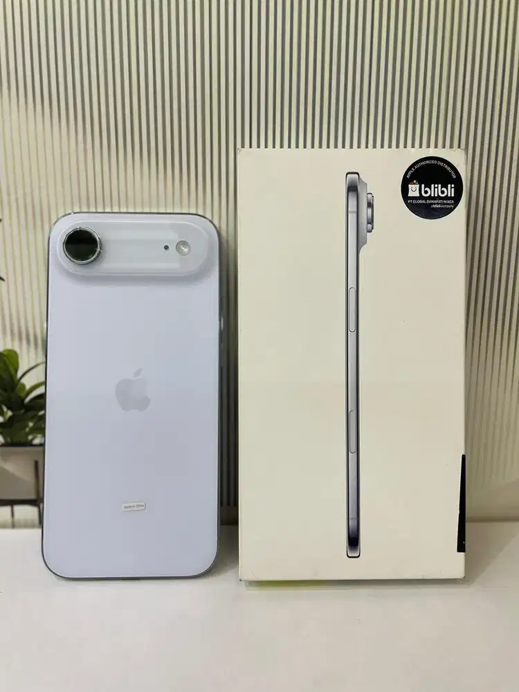iPhone air 256gb skyblue ibox garansi on