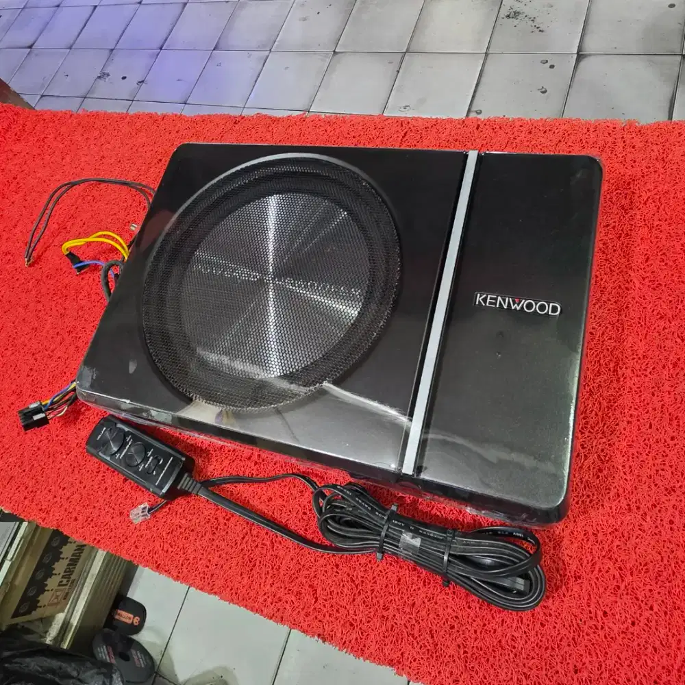 Subwoofer Kolong Aktif KENWOOD KSC-PSW8 Subwoofer Aktif KENWOOD 8 in