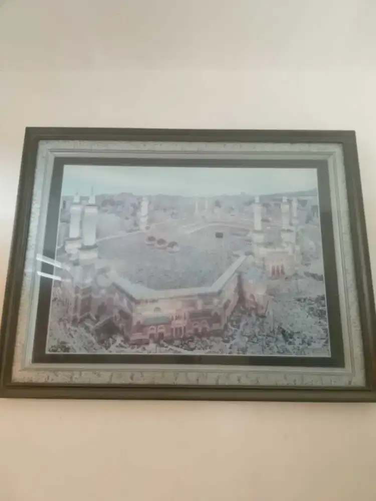 Frame Pigura makkah kakbah