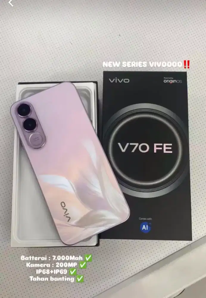 Vivo V70 FE (8/256) (12/256) (8/512)