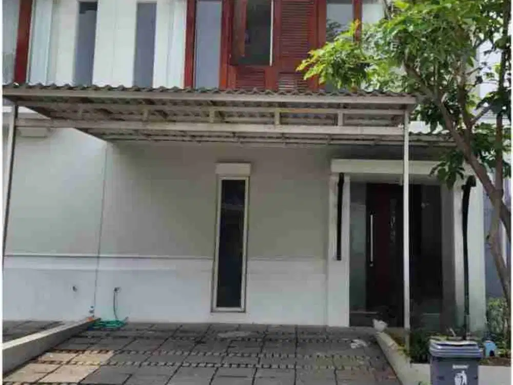 Dijual rumah di grand Harvest blok depan ,full furnished.surabaya barat