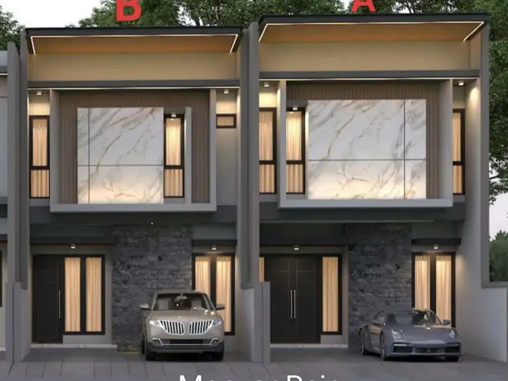 DIJUAL RUMAH BARU DENGAN STYLE MODERN MINIMALIS DI MANYAR REJO, SUKOLILO, SURABAYA TIMUR