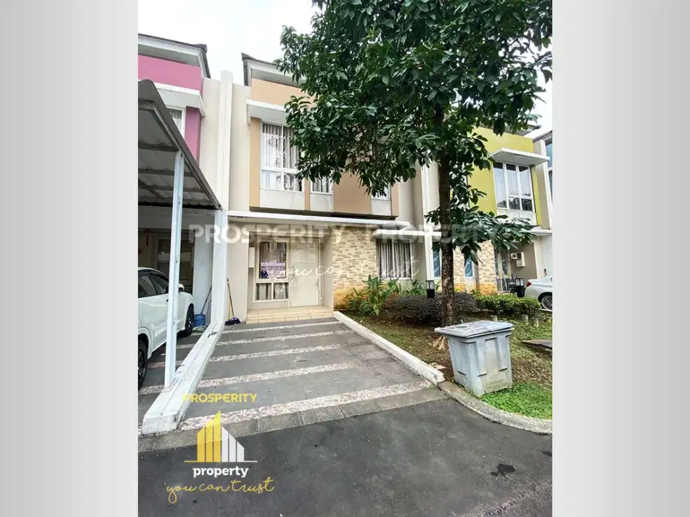 Rumah Lebar 6 Siap Huni di Cluster Thomson Scientia Summarecon Gading Serpong
