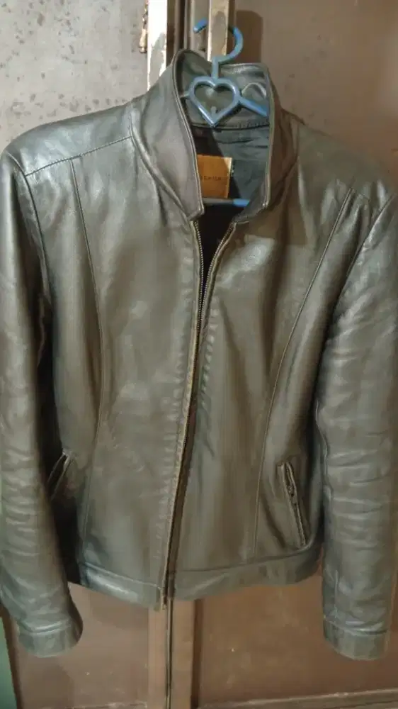 jaket kulit impor asli
