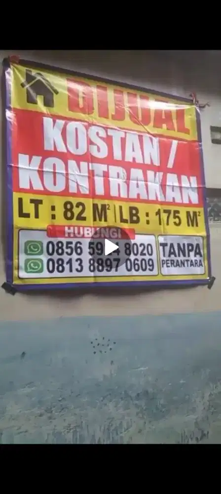 Dijual kostan aktif