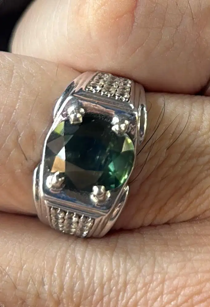 Natural fancy sapphire
