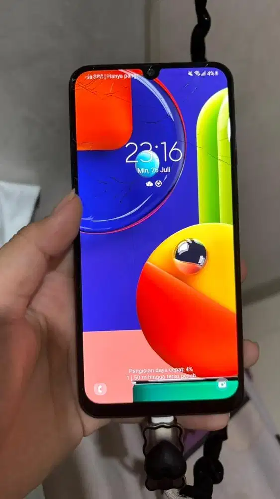 SAMSUNG A50s -layar retak