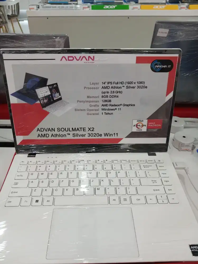 JUAL LAPTOP ADVAN SOULMATE/ZYREX/ASUS/LENOVO/HP/ACER