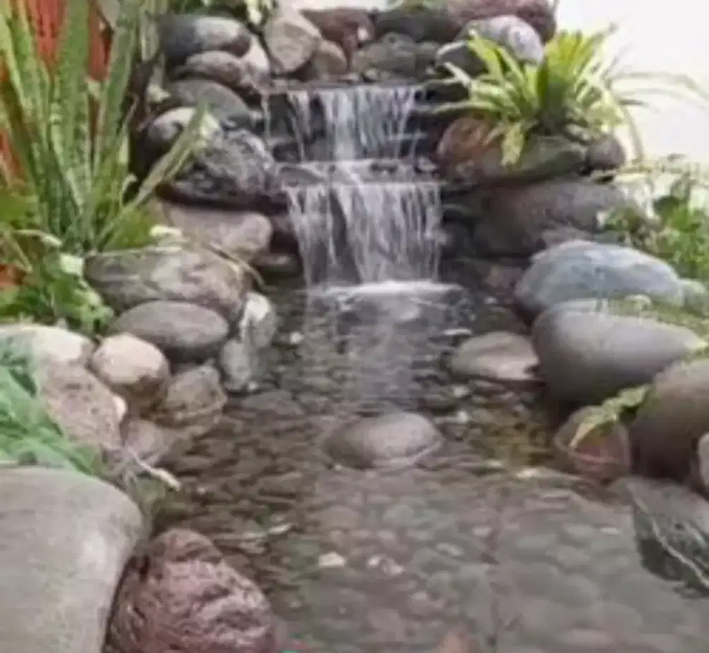 Tukang kolam natural batu alam