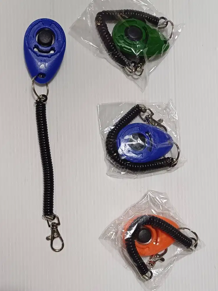 Alat Tombol Clicker Pelatihan Hewan Anjing / Kucing / Burung / Dll