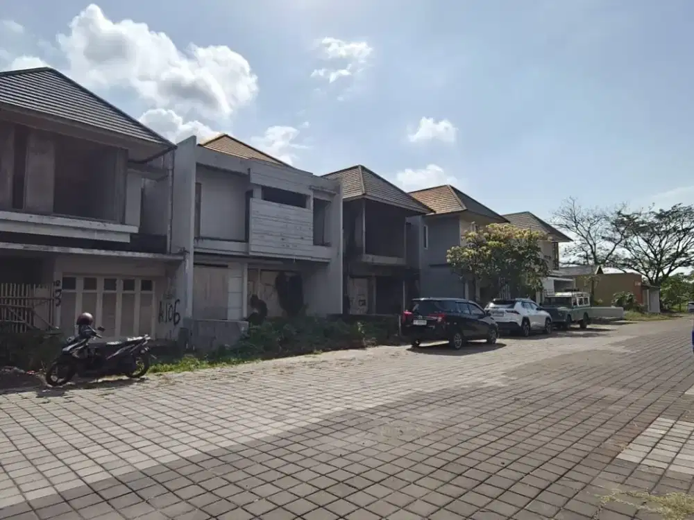 Dijual Rumah 2 Lantai di Badak Agung Renon – Tinggal Finishing, SHM & IMB Lengkap