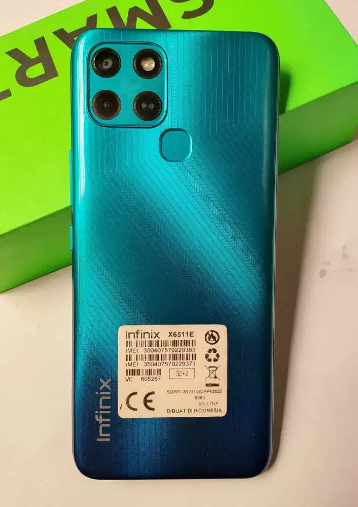Infinix Smart 6 ram 2/32 fullset