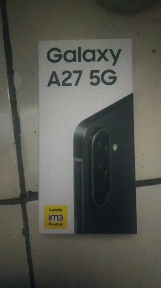 samsung a27 6/128 gb 5G baru buka segel bawah belum aktivasi