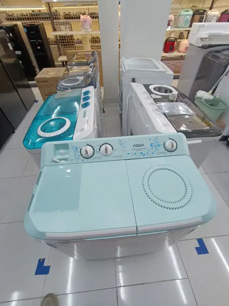 Mesin cuci baru