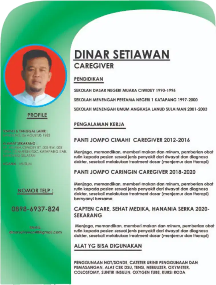 Caregiver Home care
