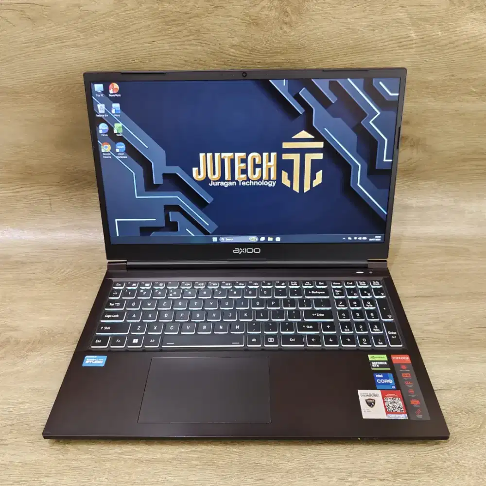 Laptop Gaming Axioo Pongo Slim Intel Core i7 GEN 12 RAM 16 GB DUAL VGA