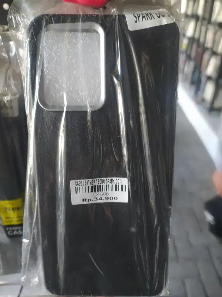 CASE LEATHER TECNO SPARK GO 3