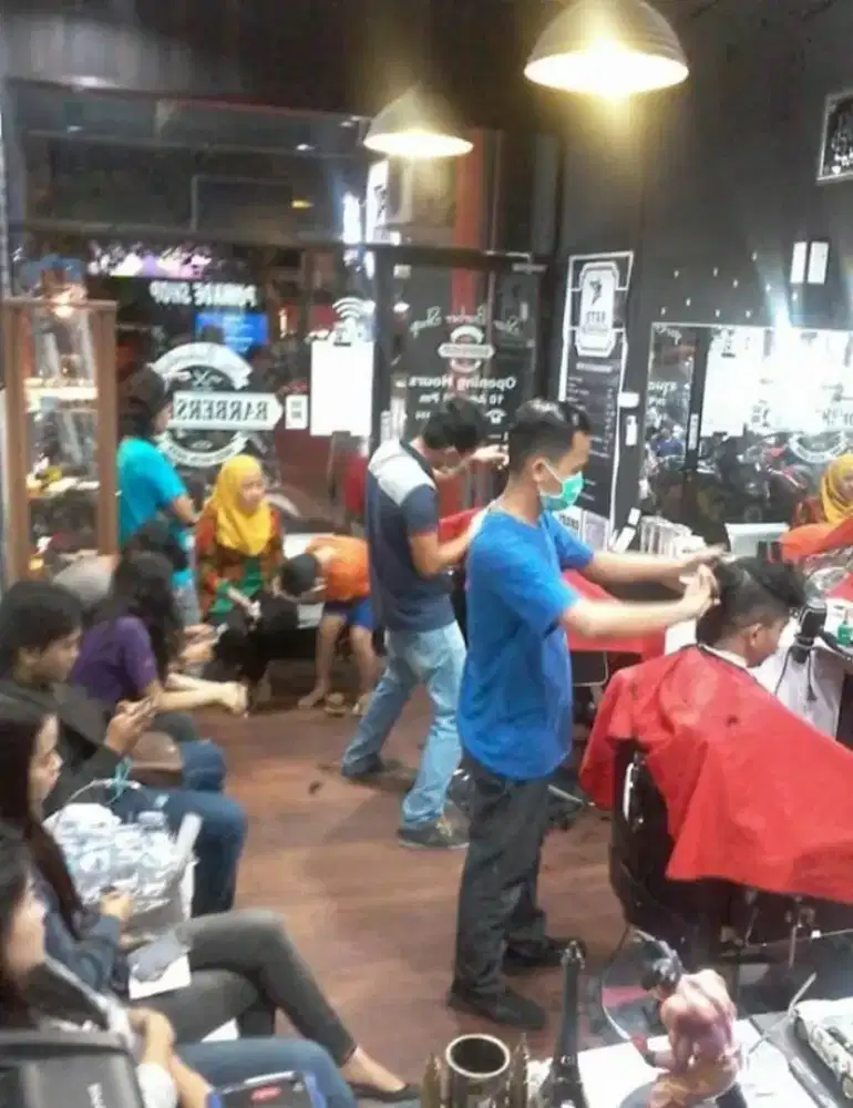 Kursus barbershop salon di jamin bisa