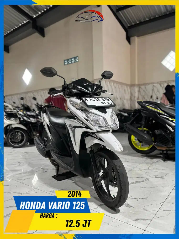 HONDA VARIO 125 2014 MURAH MERIAH BOSKU HIKMAH MOTOR KEPUH MALANG