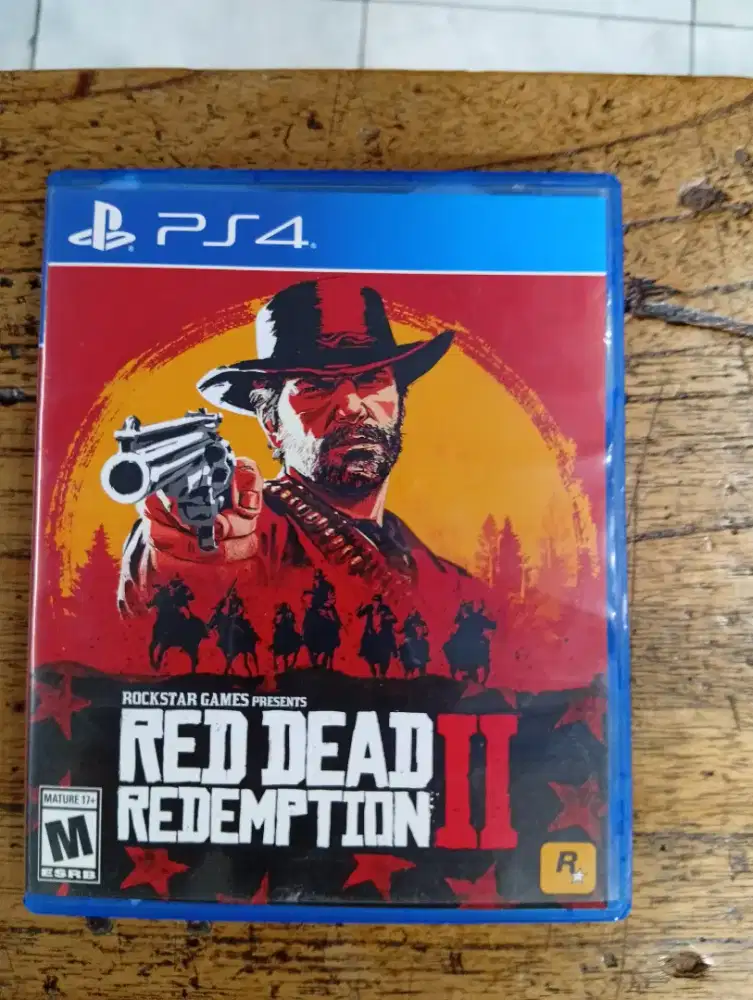 KASET PS4 BEKAS RED DEAD REDEMPTION 2 REGION ALL(BACA DESKRIPSI